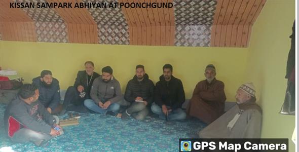 Farmers Orientation program under HADP held in district Budgam at Poonchgund