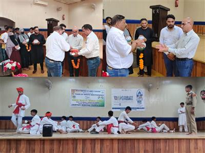 MC Doda celebrated Amrit Kalash Yatra in Town Hall Doda