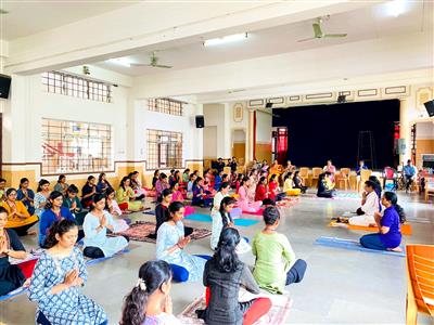 Celebration of International Yoga Day