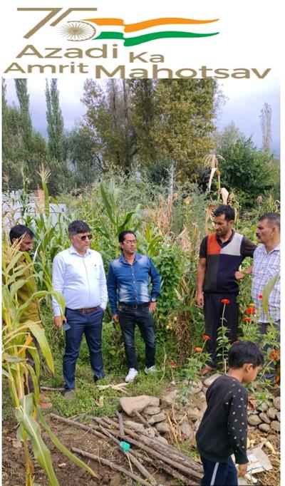 Vasudha Vandhan program at Syedpora Panchayat under Meri Maati, Mera Desh