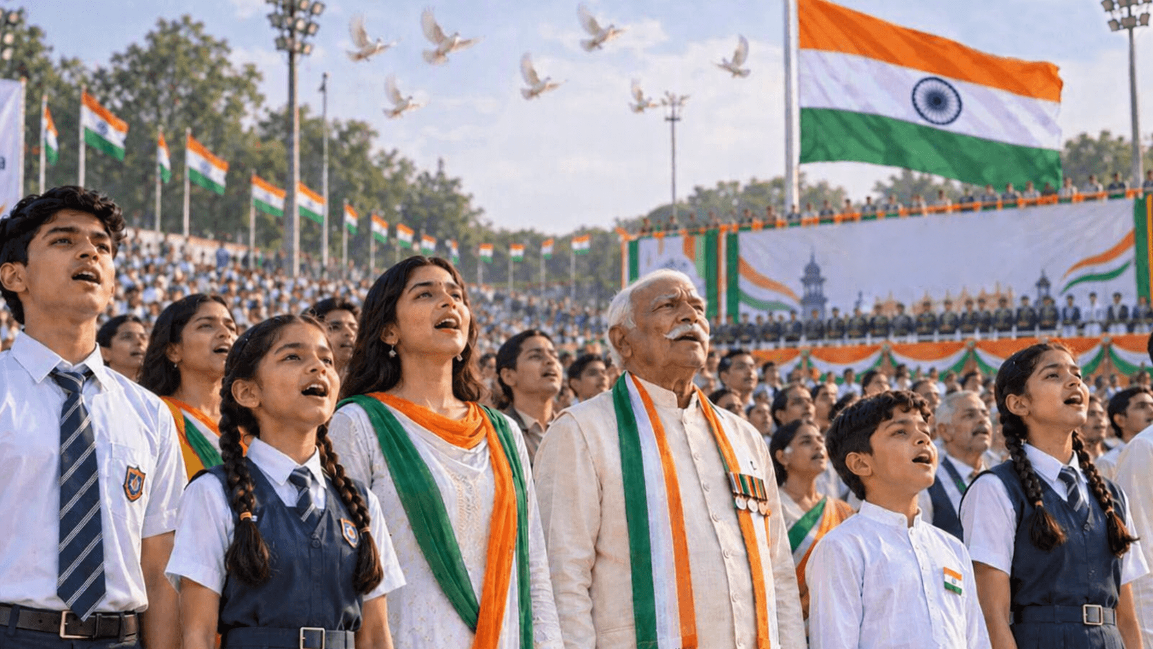 Mass Singing of Vande Mataram